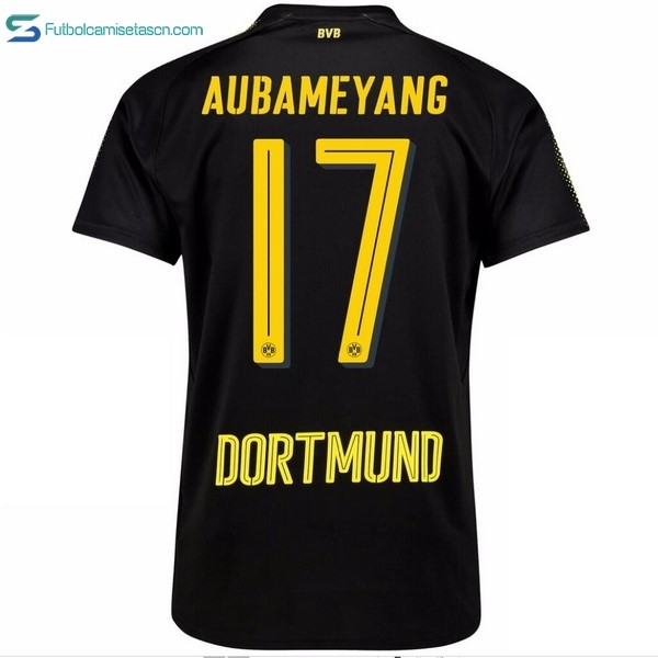Camiseta Borussia Dortmund 2ª Aubameyang 2017/18